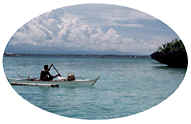 A leisurely paddle off Mactan